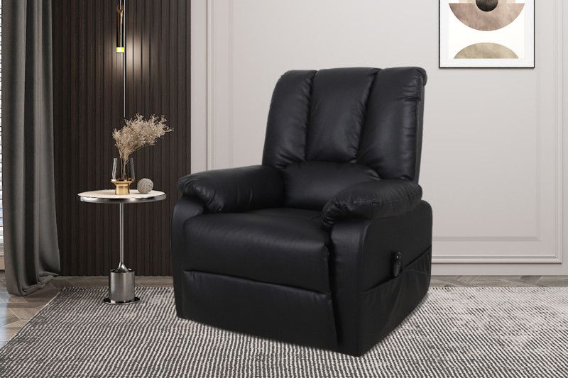 Electrische relax Osaka PU zwart