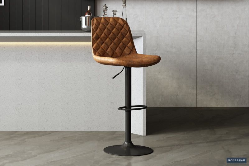 Barstoel Madrid Cognac