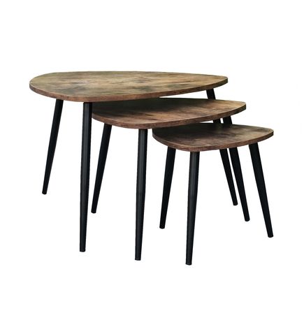 Set van 3 salontafels NEW-YORK