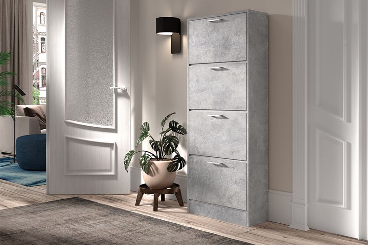 schoenkast Carini beton