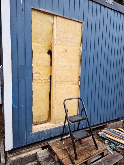 Dörrhål till butiken