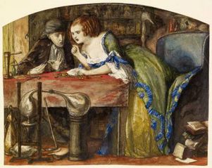 D.G. Rossetti, The Laboratory