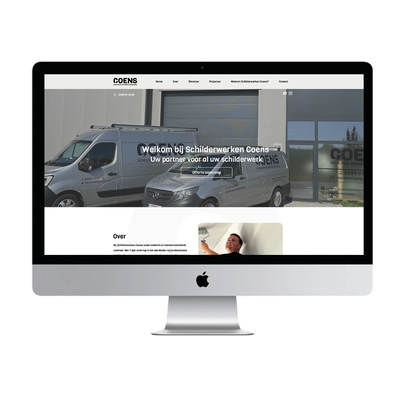 website Schilderwerken Coens
