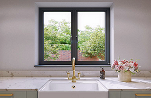 Aluminium window