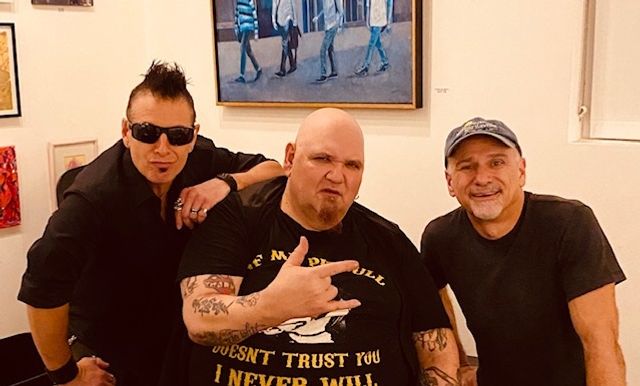 John and Brian Hangin with PapaChubby-