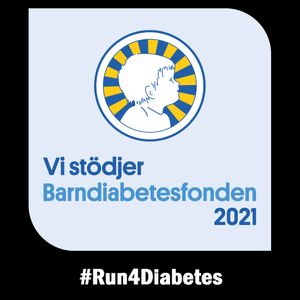 Vi stödjer Barndiabetesfonden 2021