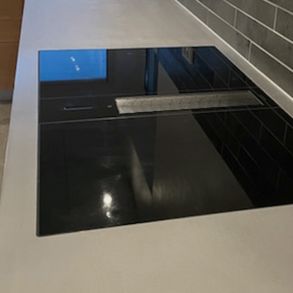Kogeplade med udsugning