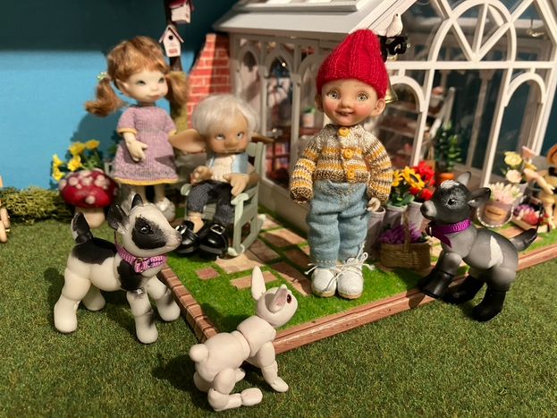Meeting the gang.
