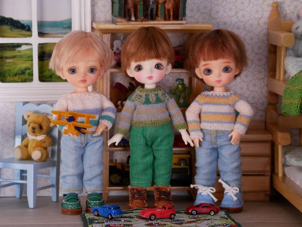 Three big boys
