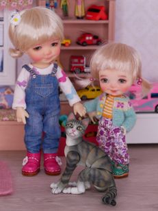 Meeting the cat