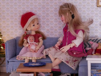 "What a pretty doll!"