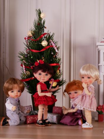 "Can we finally open our presents?"