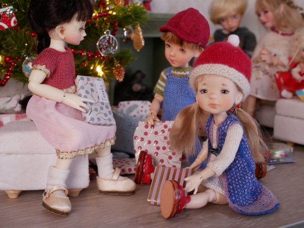 Opening presents