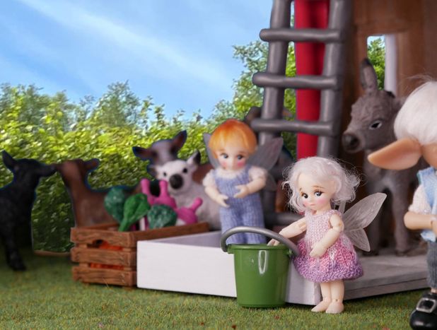 "The flower fairies live here in the winter."
