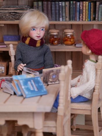 "There is some really nice art work in these books!"
