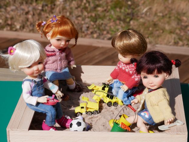 The new sandbox.