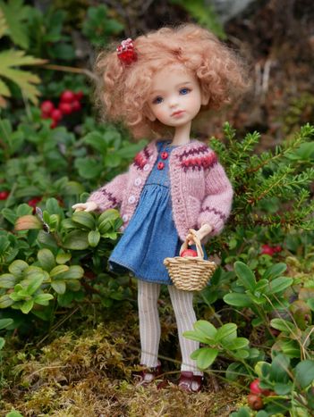 Picking berries