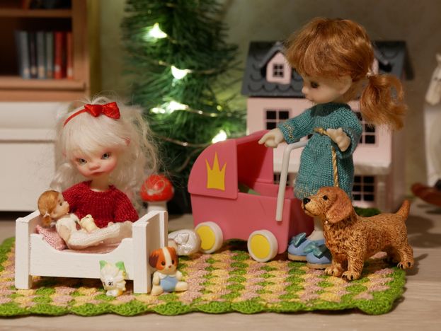 Taking care of dolly