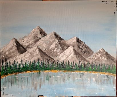 By the mountains peak