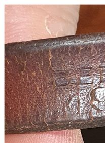 SS marked strap