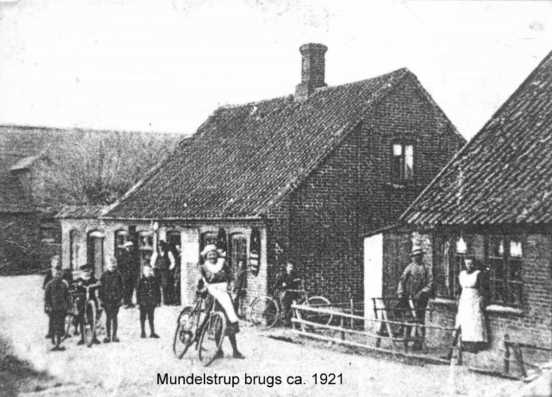 Mundelstrup brugs ca. 1921-22