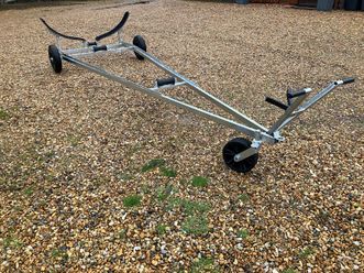 Celtic Long Boat Launching Trolley