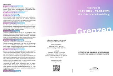 Grenzen Einladung Flyer