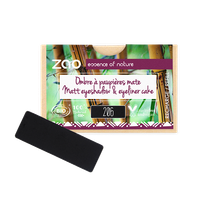 Refill rectangle Eye shadow 206 Black and Eyeliner cake