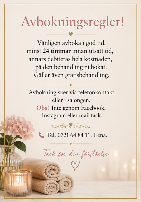 regler-avbokning-skönhetssalong