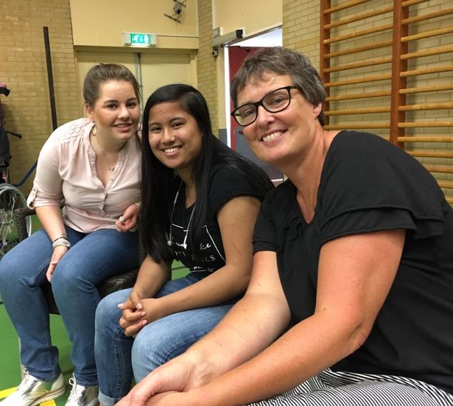 Sanne, Anne en Margriet