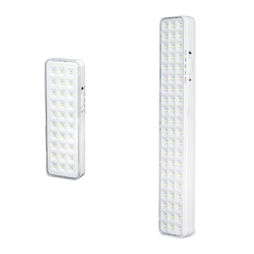Arandela led de emergência, 30 ou 60 leds
