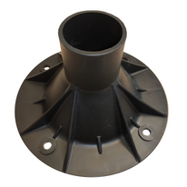 Flange ABS para poste decorativo