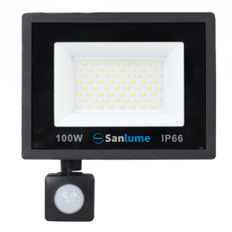 Refletor smd led IP66 com sensor de presença