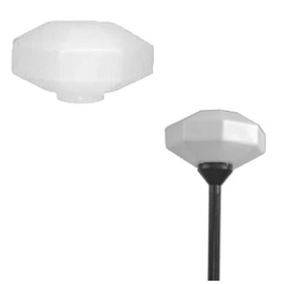 Flange ABS para poste decorativo