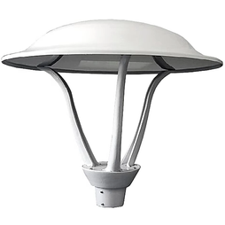 Luminária decorativa luz direta led para poste, isla led