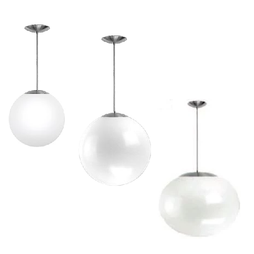 Pendente globo de 30cm, 38cm, 50cm e Ovni 56cm