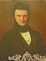 Retrato doonado al Ayuntamiento donostiarra, por William Richard Fookes, viudo de María Asunción de Amilibia, biznieta de Eustasio Amilibia
