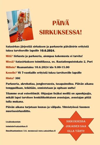 päiväsirkuksella