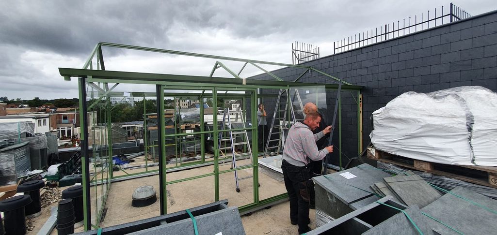 Klimaatslimme daktuin Stadsgras: groene stadsoase 05