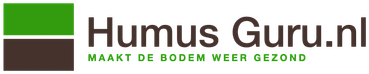 Logo Humus Guru | maakt de bodem weer gezond met turfvrij substraat