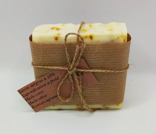 Savon aux ecorces d'agrumes