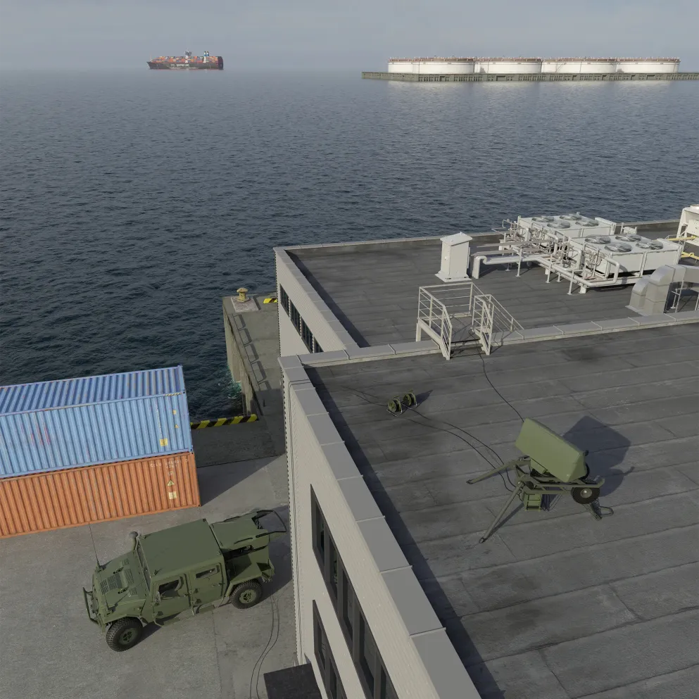 Environment - Partly dismounted - Rooftop v04