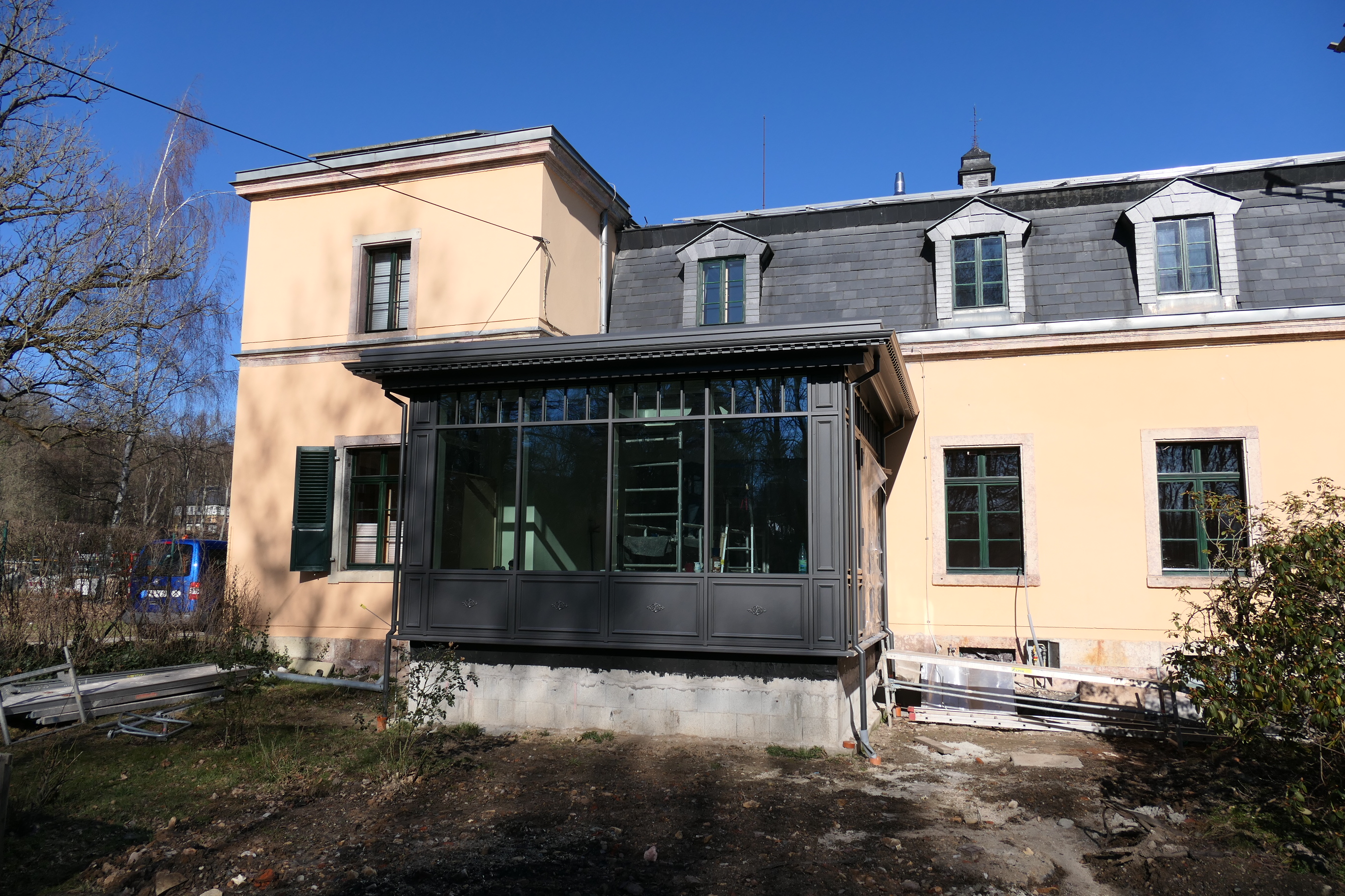 Erweiterungsbau Zahnarztpraxis