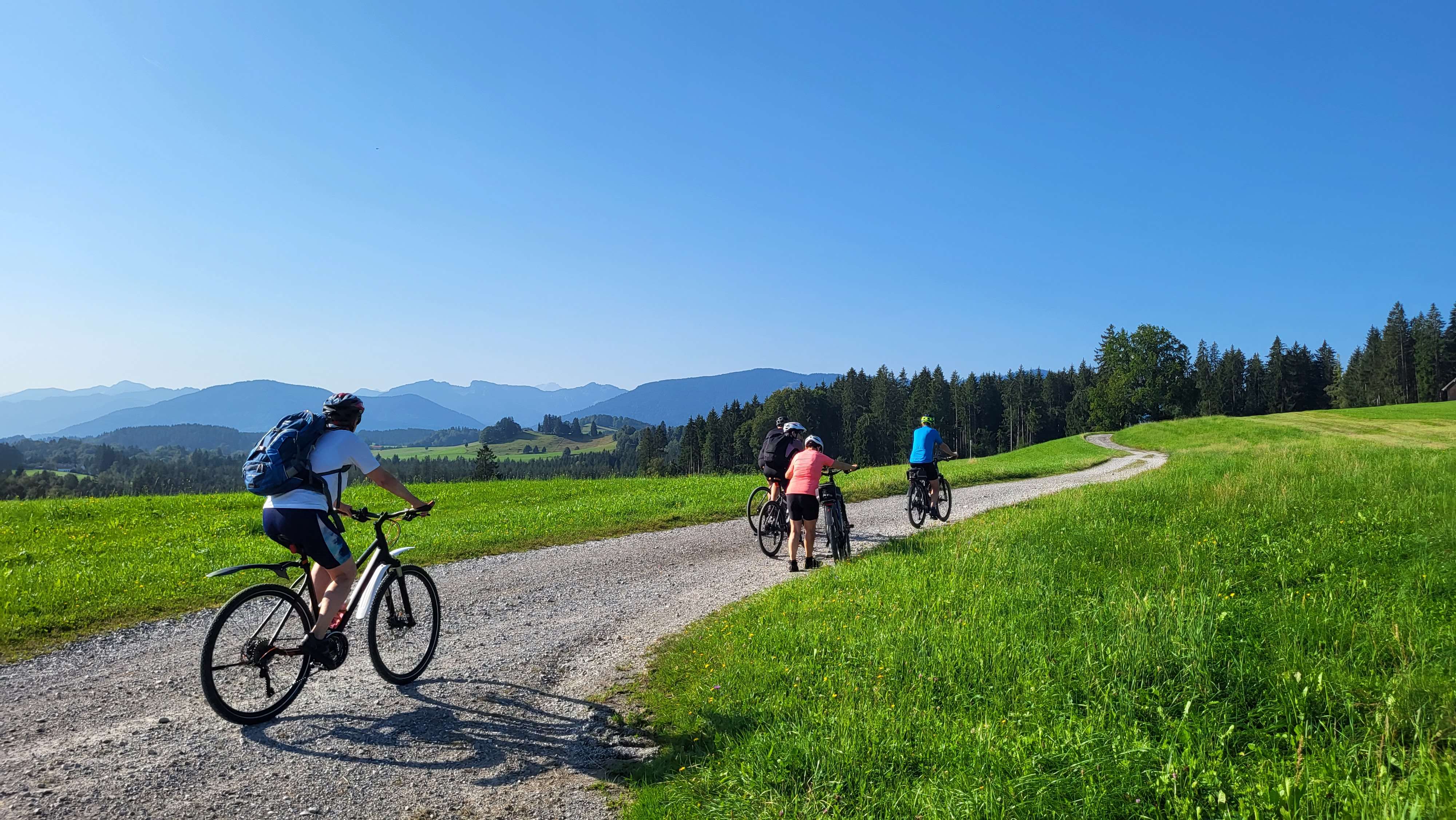 In den Hügeln bei Wildsteig