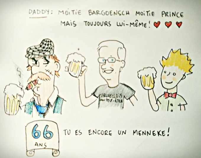 Dessin Manuel Izquierdo-Brown - Notre beau-fils !