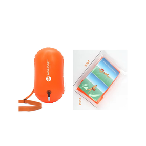 Inflatable life saving swim buoy 2