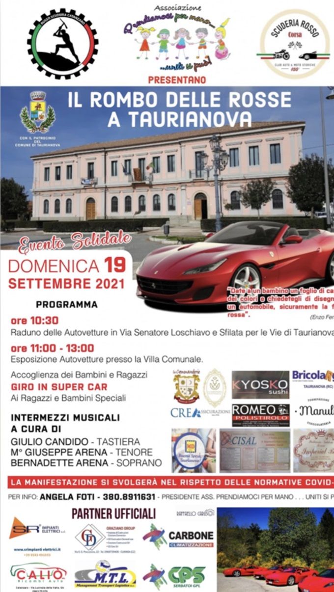 IL ROMBO DELLE ROSSE A TAURIANOVA RC