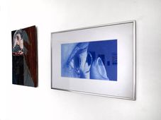 “ONCE IN A BLUE MOON.” Installation view, photo: Lars Sarto Hempler.