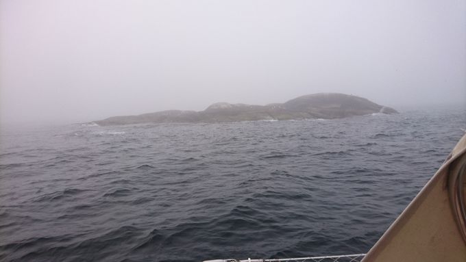 Tåke ved Lindesnes