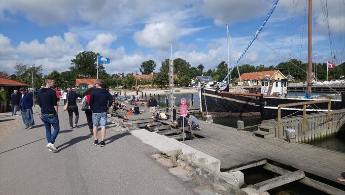 Rørvig Havn i Isefjord på Nord-vest Sjælland